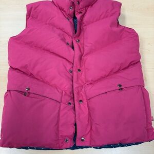 Women's Pink Puffer Vest